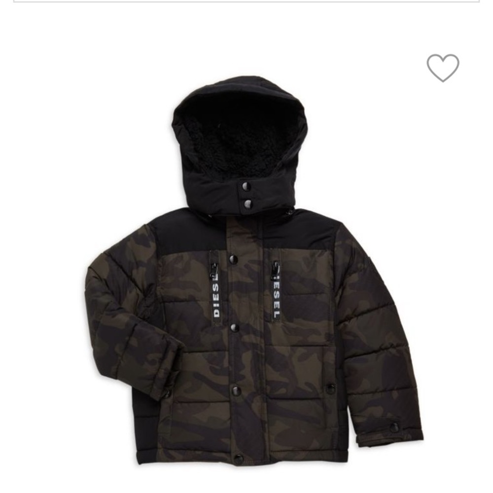 Toddler Diesel Coat Camo